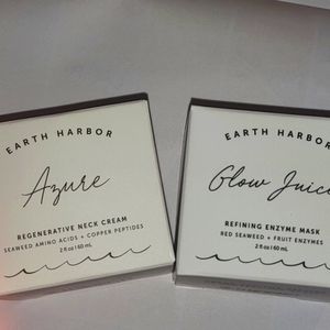 Earth Harbor Azure and Glow Juice